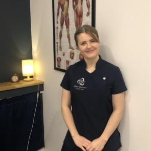 Polly, our massage therapist at Zero Gravity Float Spa in Altrincham, Manchester